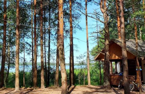 Кемпинг "Клевое место": летний домик, баня-бочка от 65р